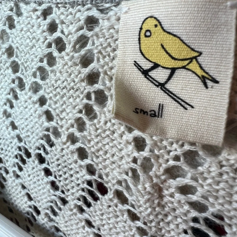 Anthropologie lace cardigan with detailed collar - Picture 3 of 7